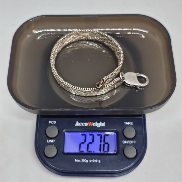 Bel Oro Richline 925 STERLING SILVER 7" Weaved BRACELET 22 Grams Woven Design - Picture 5 of 15